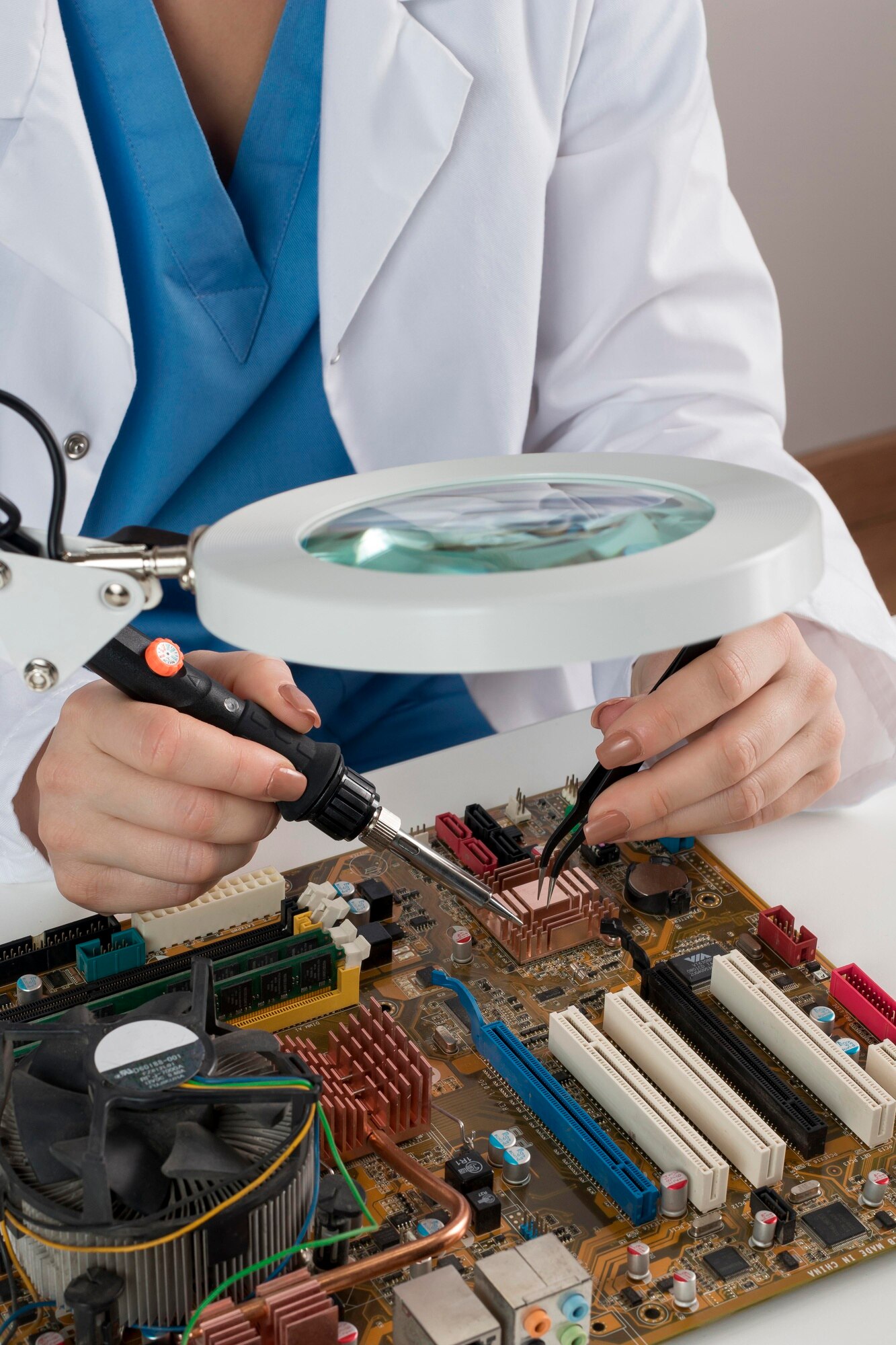 Fixing medical equipment
